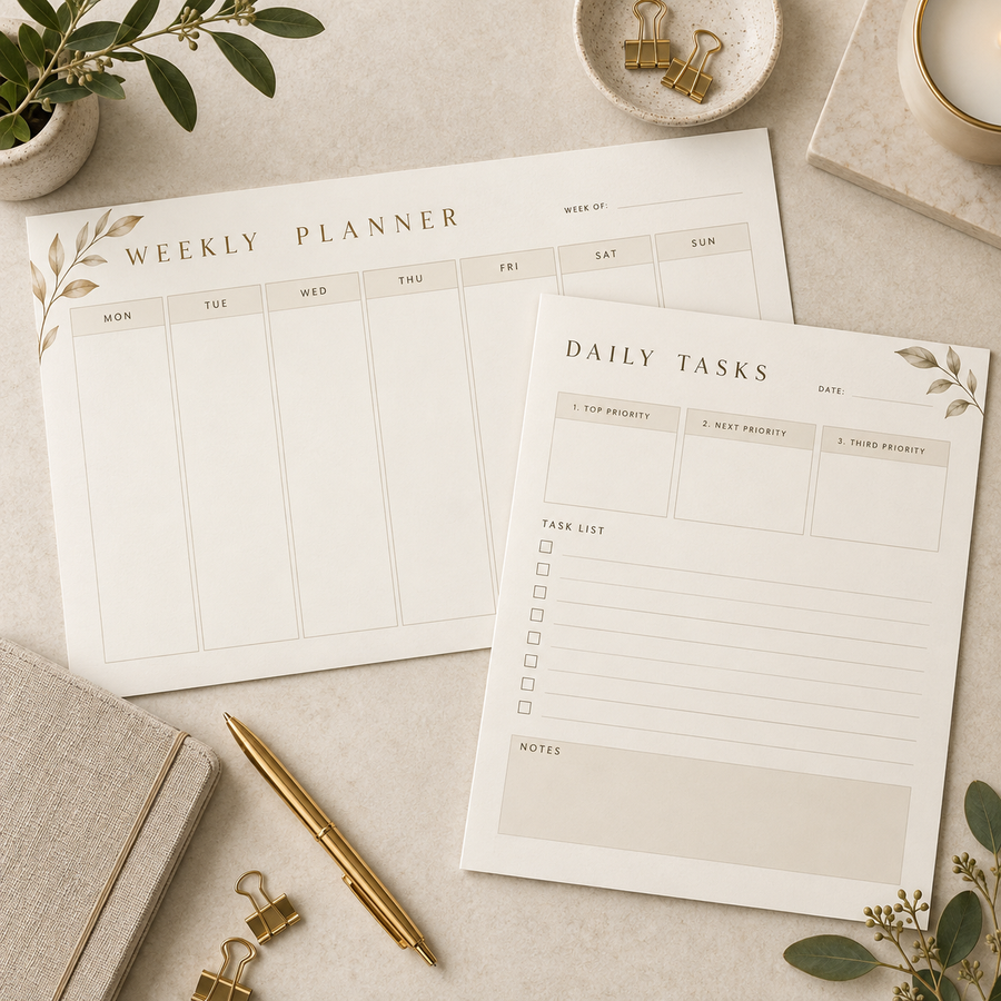 Daily & Weekly Planning